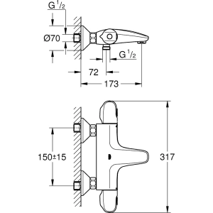 Grohe Grohtherm 1000 34155003