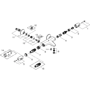 Grohe Grohtherm 1000 34155003