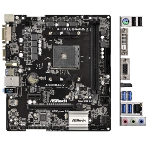 Placa-mãe ASRock AB350M-HDV