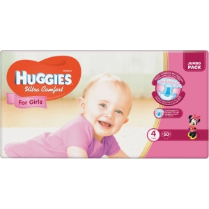 Fraldas Huggies Ultra Comfort Girl 4/50 pcs