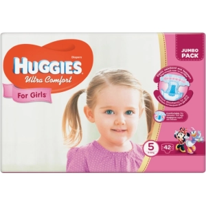 Fraldas Huggies Ultra Comfort Girl 5 / 42 pcs