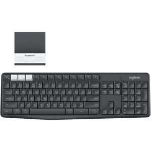 Teclado Teclado Logitech K375s Wireless e Stand Combo