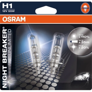 Osram Night Breaker Unlimited H3 64151NBU-02B