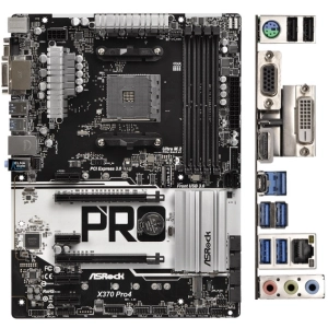 Placa mãe ASRock X370 Pro4