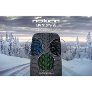 Nokian Hakkapeliitta R3 175/65 R15 84R