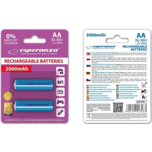 Esperanza 2xAA 2000 mAh