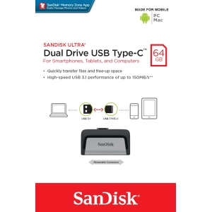 SanDisk Ultra Dual Drive USB Type-C 256Gb