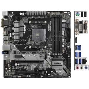 ASRock Placa mãe B450M Pro4