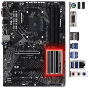 ASRock Placa-mãe Fatal1ty B450 Gaming K4