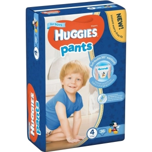 Calça Huggies Fraldas menino 4/36 unidades