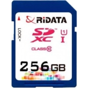 Cartão de memória RiDATA SDXC Classe 10 UHS-I 256Gb