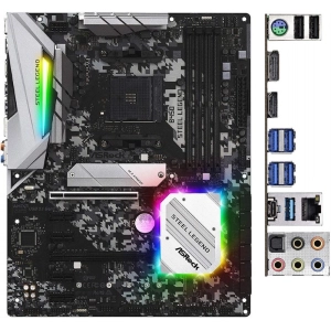 Placa-mãe ASRock B450 Steel Legend