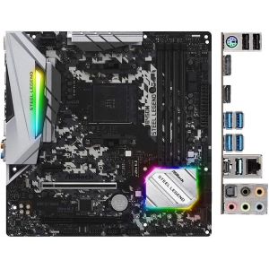 Placa-mãe ASRock B450M Steel Legend