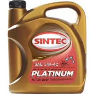 Óleo de motor Sintec Platinum 5W-40 4L