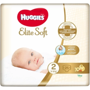 Fraldas Huggies Elite Soft 2/25 pçs