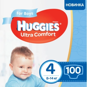 Huggies Ultra Comfort Boy 4/100 pcs