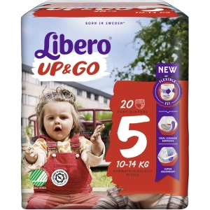 Libero Up and Go fraldas Go 5/20 peças