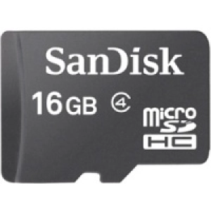 Cartão de Memória SanDisk microSDHC Classe 4 16Gb