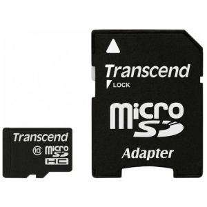 Cartão de Memória Transcend microSDHC Classe 10 16Gb