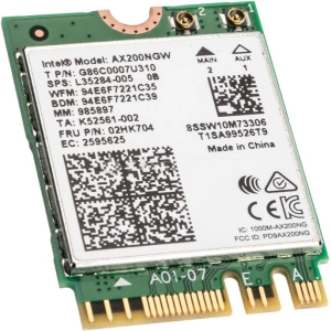 Adaptador Wi-Fi Intel Wi-Fi 6 AX200 Cyclone Peak