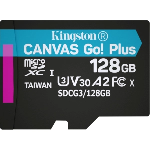 Kingston microSDXC Canvas Go! Mais 128 Gb