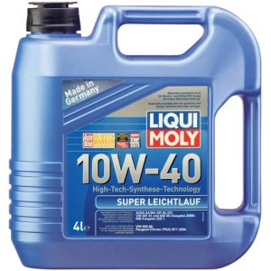 Óleo do motor Liqui Moly Super Leichtlauf 10W-40 4L