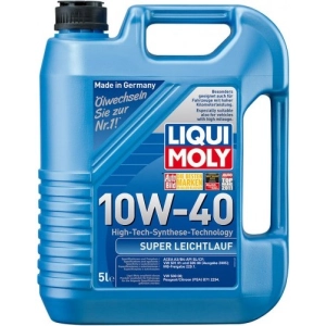 Óleo do motor Liqui Moly Super Leichtlauf 10W-40 5L