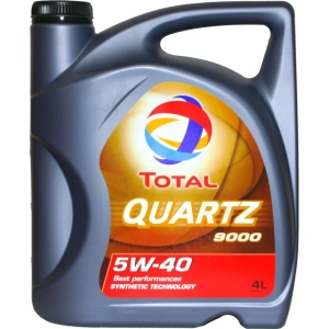 Óleo do motor Total Quartz 9000 5W-40 4L