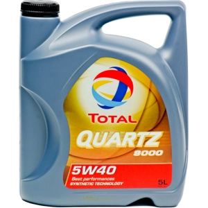 Óleo do motor Total Quartz 9000 5W-40 5L