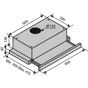 VENTOLUX Garda 60 WH 650