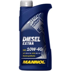 Óleo de motor Mannol Diesel Extra 10W-40 1L