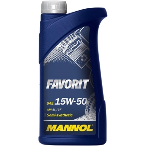 Óleo de motor Mannol Favorit 15W-50 1L