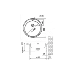 Franke Ronda RON 610-38 101.0179.453