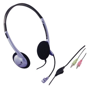 Fones de ouvido Genius HS-02B