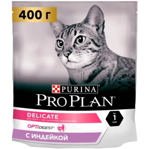 Ração Pro Plan Adulto Delicado Sensível para Gato Peru 0,4 kg