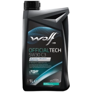 Óleo do motor WOLF Officialtech 5W-30 C3 1L