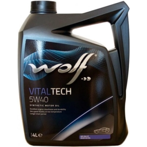 Óleo do motor WOLF Vitaltech 5W-40 4L