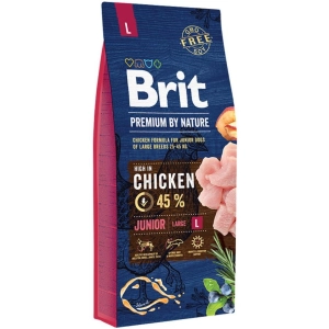 Ração para cães Brit Premium Junior L 15 kg