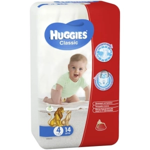 Fraldas Huggies Classic 4