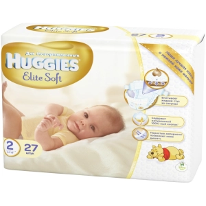 Fraldas Huggies Elite Soft 2